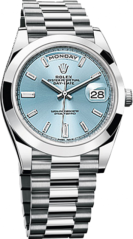 Rolex Архив Rolex 40 mm Platinum 228206 baget