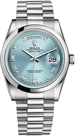 Rolex Day-Date 36 mm Platinum 118206-0035