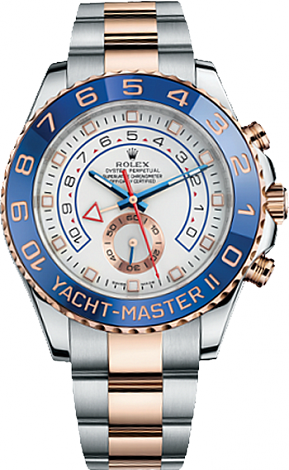 Rolex Yacht-Master 44mm Steel and Everose Gold 116681 White