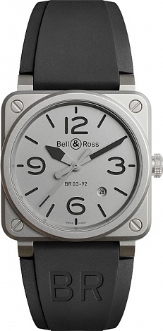 Bell & Ross Instruments HOROBLACK BR0392-GBL-ST/SRB Bell & Ross Instruments HOROBLACK BR0392-GBL-ST/SRB