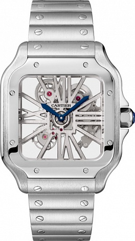 Cartier Santos de Cartier Skeleton WHSA0015