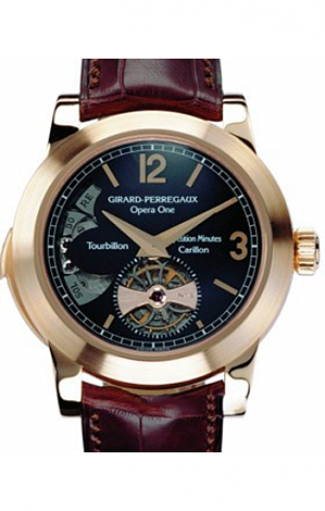 Girard-Perregaux Haute Horlogerie Opera One - Tourbillon Westminster Minute Repeater 99750 RG BlackDial
