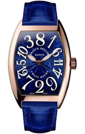 Franck Muller Cintree Curvex Crazy Hour 55 mm 8880 CH RG BL