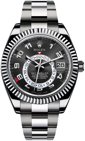 Rolex Архив Rolex 42mm White Gold 326939 black