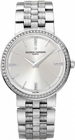 Vacheron Constantin Traditionnelle Traditionnelle Gold Bracelet Small Model Diamond Set 25557/Q01G-9276 Vacheron Constantin Traditionnelle Traditionnelle Gold Bracelet Small Model Diamond Set 25557/Q01G-9276