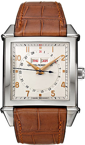 Girard-Perregaux Vintage 1945 Square Triple Calendar 25810-11-151-BACA