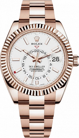 Rolex Sky-Dweller 42 mm Rose Gold 326935-0005