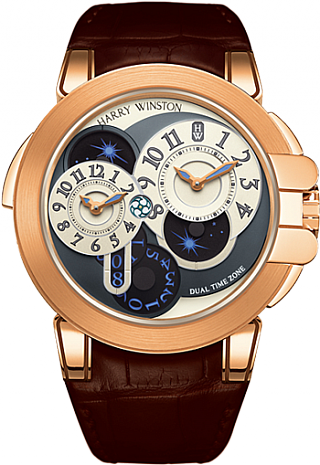 Harry Winston Ocean Collection Dual Time 400/MATZ44RL.W Harry Winston Ocean Collection Dual Time 400/MATZ44RL.W