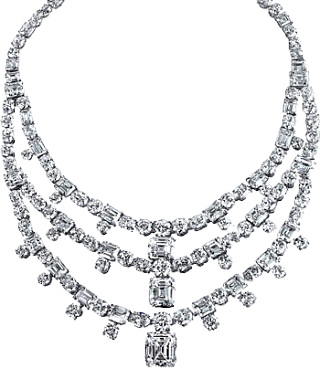 Jacob & Co. Jewelry High Jewelry Multi-Shape Diamond Necklace 91224714