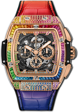 Hublot Spirit of Big Bang KING GOLD RAINBOW 42 мм 641.OX.0110.LR.0999