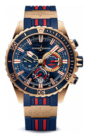 Ulysse Nardin Marine Diver Chronograph Hammerhead Shark 1502-151LE-3/93-HAMMER Ulysse Nardin Marine Diver Chronograph Hammerhead Shark 1502-151LE-3/93-HAMMER