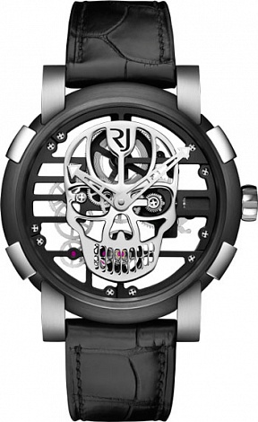 Romain Jerome Skylab 48 Speed Metal Polished Skull RJ.M.AU.030.14