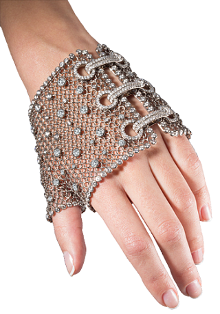 Jacob & Co. Jewelry Fine Jewelry Diamond Mesh Glove 91327393