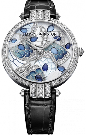 Harry Winston Premier Precious Marquetry 36mm PRNQHM36WW015