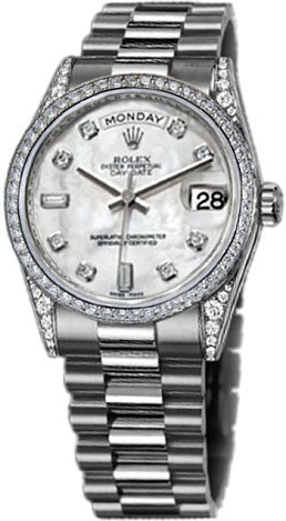 Rolex Архив Rolex 36 mm White Gold 118389-83209