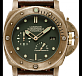 LUMINOR SUBMERSIBLE 1950 3 DAYS POWER RESERVE AUTOMATIC BRONZO 01