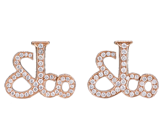 Jacob & Co. Jewelry Men's Cufflinks Jacob & Co. Rose Gold Cufflinks 90500472