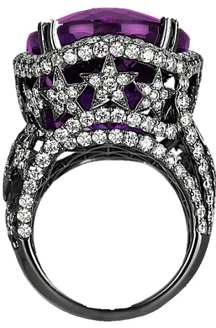 Jacob & Co. Jewelry High Jewelry Amethyst Cocktail Ring 91327335