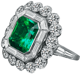 Jacob & Co. Jewelry Magnificent Gems Emerald Cocktail Ring 91226040