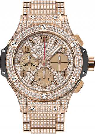 Hublot Big Bang 41 MM Red Gold Diamonds 341.PX.9010.PX.3704