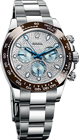 Rolex Daytona Cosmograph 40mm Platinum 116506 Diamond