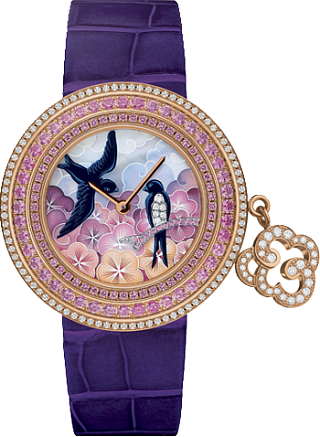 Van Cleef & Arpels All watches Charms Extraordinaire Hirondelles VCARO4FU00 Van Cleef & Arpels All watches Charms Extraordinaire Hirondelles VCARO4FU00