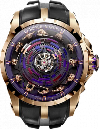 Roger Dubuis KNIGHTS OF THE ROUND TABLE MT OR ROSE 45 MM RDDBEX1025