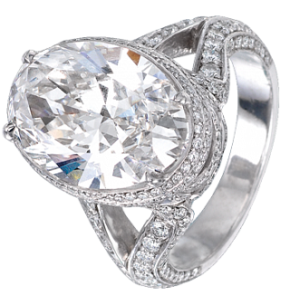 Jacob & Co. Jewelry Bridal Oval-Cut Diamond Solitaire 90712166 Jacob & Co. Jewelry Bridal Oval-Cut Diamond Solitaire 90712166