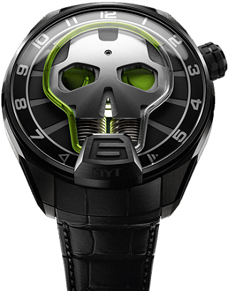 HYT SKULL GREEN EYE 151-TD-41-GF-AB HYT SKULL GREEN EYE 151-TD-41-GF-AB