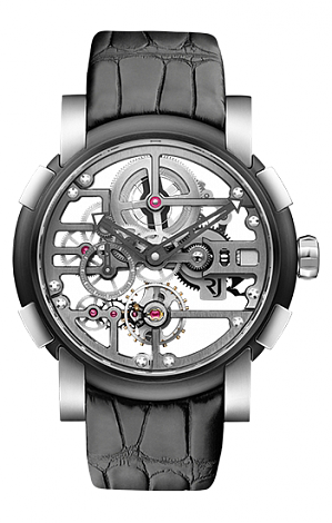 Romain Jerome Skylab 44 Steel Black Grey RJ.M.AU.026.01