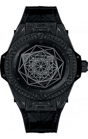 Hublot Big Bang One Click 39 MM Sang Bleu All Black Pavé 39 mm 465.CS.1114.VR.1700.MXM18 Hublot Big Bang One Click 39 MM Sang Bleu All Black Pavé 39 mm 465.CS.1114.VR.1700.MXM18