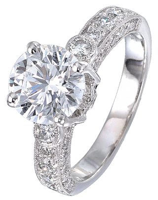 Jacob & Co. Jewelry Bridal Round Diamond Solitaire 90504052