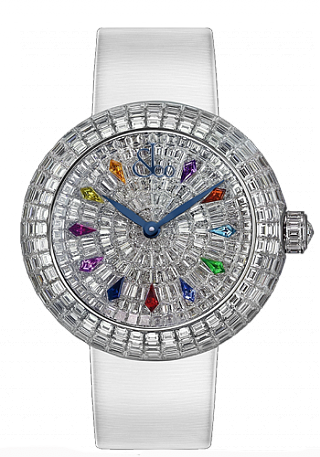 Jacob & Co. Watches High Jewelry Masterpieces Brilliant Automatic Baguette Diamonds & Kite Sapphires BA534.30.BD.KR.A