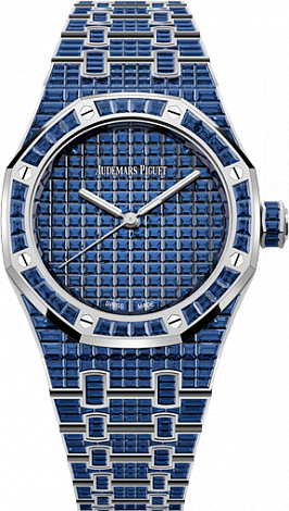 Audemars Piguet Lady Royal Oak "50th Anniversary" 37 mm Blue Sapphire 15554BC.SS.1274BC.01 Audemars Piguet Lady Royal Oak "50th Anniversary" 37 mm Blue Sapphire 15554BC.SS.1274BC.01