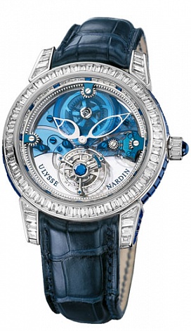 Ulysse Nardin Архив UN Royal Blue Tourbillon 43 799-99BAG Ulysse Nardin Архив UN Royal Blue Tourbillon 43 799-99BAG