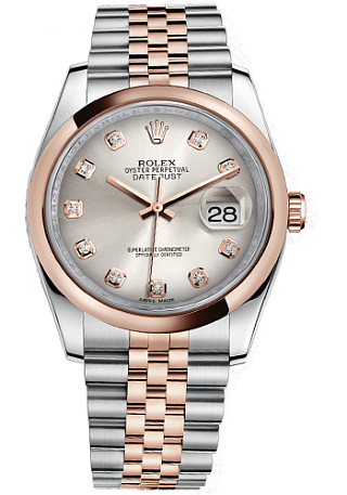 Rolex Архив Rolex 36 mm Steel and Everose Gold 116201-0063 Rolex Архив Rolex 36 mm Steel and Everose Gold 116201-0063