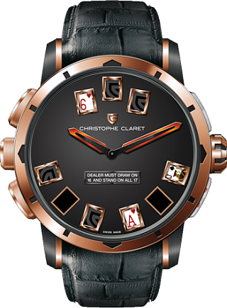 Christophe Claret 21 BLACKJACK BLACKJACK Rose Gold Titan MTR.BLJ08.130-151 ONYX