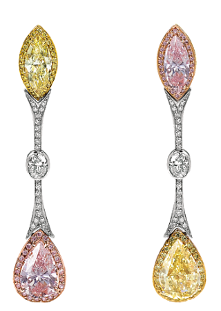 Jacob & Co. Jewelry High Jewelry Diamond Drop Earrings 90401126
