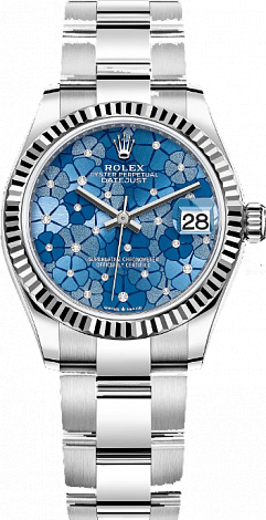 Rolex Datejust 26,29,31,34 mm AZZURRO-BLUE DIAL 31 mm 278274-0035
