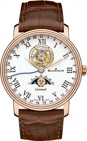 Blancpain Villeret CARROUSEL PHASES DE LUNE 6622L-3631-55B Blancpain Villeret CARROUSEL PHASES DE LUNE 6622L-3631-55B