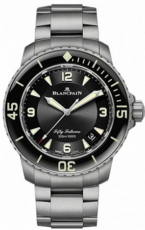 Blancpain Fifty Fathoms Titanium 45 mm 5015-12B30-98 Blancpain Fifty Fathoms Titanium 45 mm 5015-12B30-98