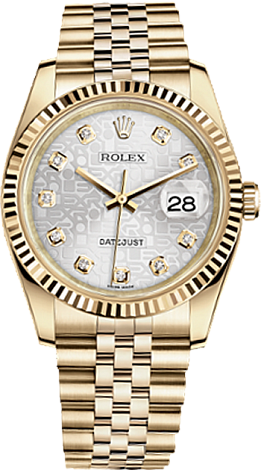 Rolex Datejust 36,39,41 mm 36 mm Yellow Gold 116238-0069