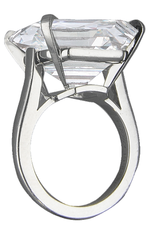 Jacob & Co. Jewelry High Jewelry Square Diamond Ring 91327116