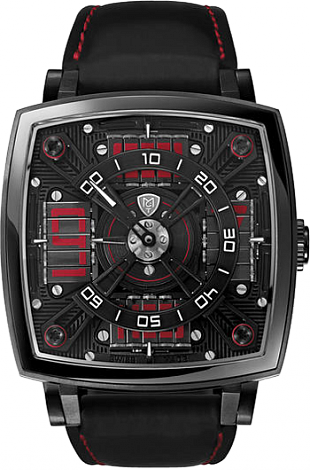 Manufacture Contemporaine du Temps Sequential one - s110 Carbon Titanium Red SQ 45 S110 AB 02