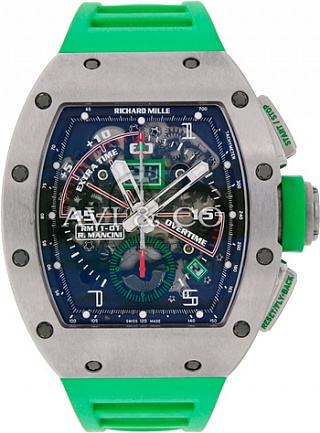 Richard Mille RM 011 Roberto Mancini Titanium Flyback Chronograph RM-011