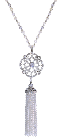 Jacob & Co. Jewelry High Jewelry Lace Tassel Necklace 91018393 Jacob & Co. Jewelry High Jewelry Lace Tassel Necklace 91018393
