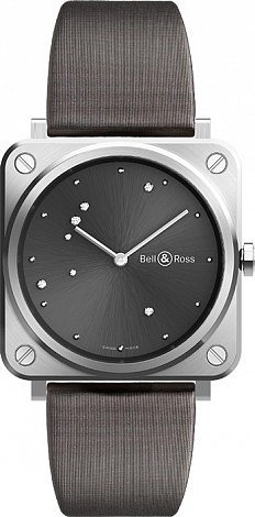 Bell & Ross Instruments GREY DIAMOND EAGLE BRS-ERU-ST/SCA Bell & Ross Instruments GREY DIAMOND EAGLE BRS-ERU-ST/SCA