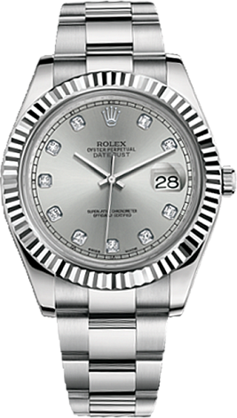 Rolex Архив Rolex 41 mm Steel and White Gold 116334-0007