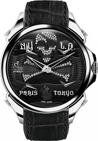 Jacob & Co. Watches Gents Collection PALATIAL FIVE TIME ZONE PIRATE PZ500.10.NS.NQ.A Jacob & Co. Watches Gents Collection PALATIAL FIVE TIME ZONE PIRATE PZ500.10.NS.NQ.A