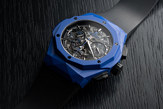 Aerofusion Chronograph Orlinski Blue Ceramic 45 mm 01